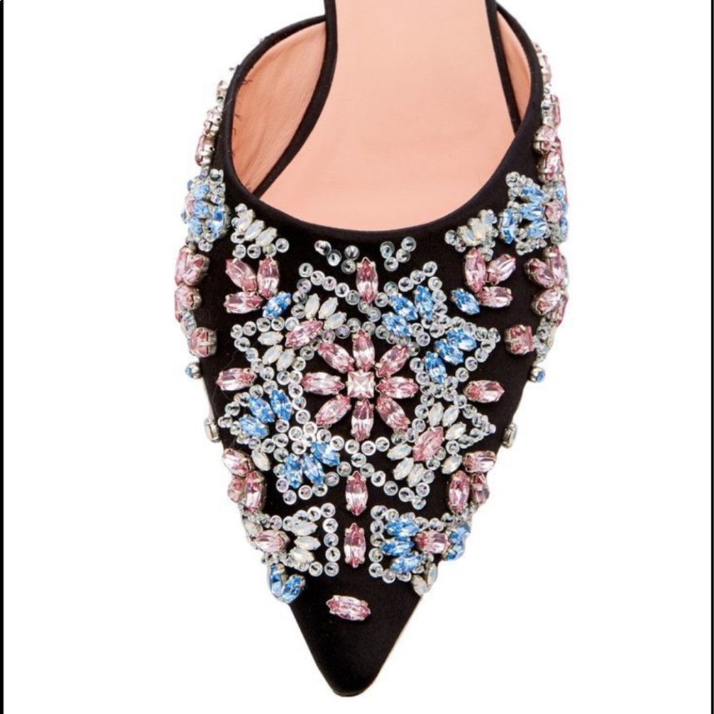 Authentic rochas mules